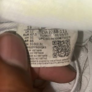 WORE THEM twice , don’t like air forces , BRAND NEW , minor creasing.